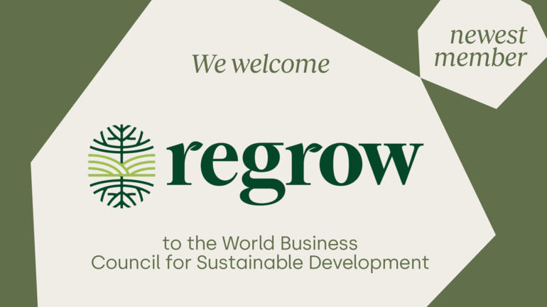 Regrow joins WBCSD